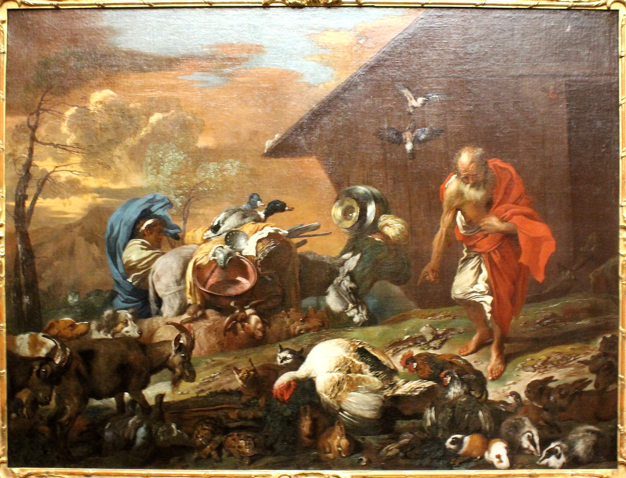 In Front of Noah's Ark (Dresden)